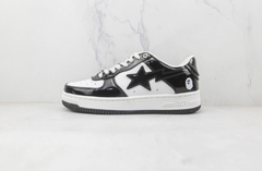 TÊNIS BAPE BLACK WHITE