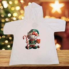 REMERA PIQUE NAVIDAD KITTY