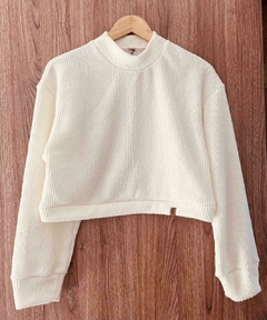 Buzo corto blanco