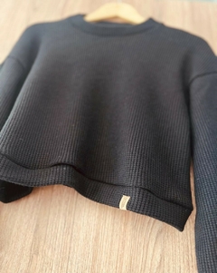 Buzo corto negro - comprar online