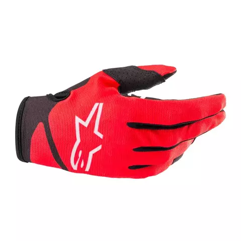 RADAR GLOVES 22 ALPINESTARS Rojo/Negro
