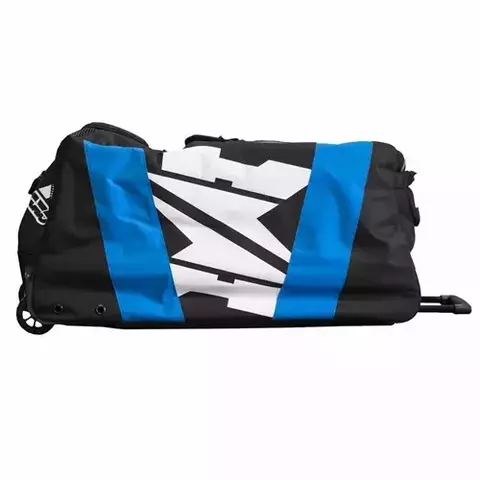 Bolso AXO Whellie para equipo de Enduro/Motocross. Negro/Azul/Blanco