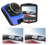 Imagem do Portátil Mini DVR Dashcam Recorder, 2. Câmera do carro de 4 polegadas, HD 1080