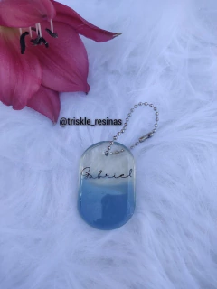 Chaveiro Placa com Nome
