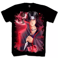 Kit 3 Camisetas Anime Naruto Shippuden Kakashi Itachi Raposa Ultimate Ninja Unissex - comprar online