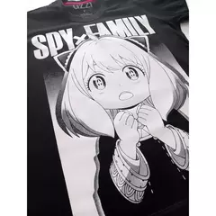 Camisa Spy X Family Anya Girl Camiseta Mangá Familia Espiã Blusa de Anime - Loja de animes