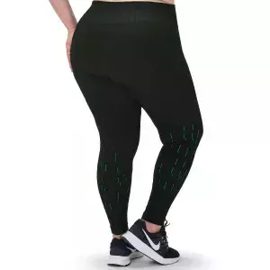 Calça legging fitness sem costura plus