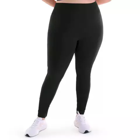 Calça legging fitness sem costura Plus