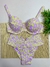 BIQUÍNI ARO U LIPO ONÇA AMARELO COM LILAS - comprar online