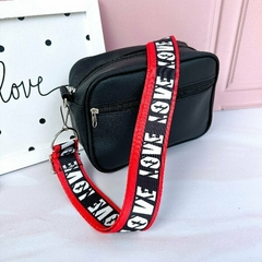 Bandolera Premium Love rojo