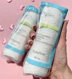 Discos de Algodão para Limpeza Facial com 50 unidades Ruby Skin Ruby Rose HB-332 - comprar online