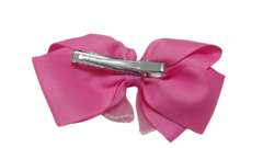 Lacinho rosa com perolas - comprar online