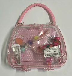 Kit Infantil Maletinha com Pérolas