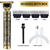 Máquina De Cortar Cabelo Parágrafo Barba Masculina Designer Aleatório Elétri - LaVILLA ecommerce