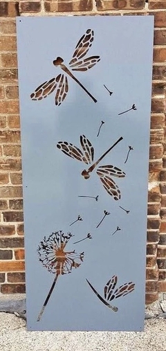 Panel Chapa Calada Decorativa cal18 2x1, diseños personalizados y a medida