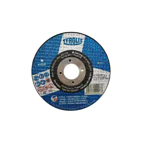 Disco Corte Metal 4.1/2" X 3/32" X 7/8" Basic 222997 - TYROLIT