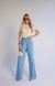 Calça Wide Leg Cintura Alta, Jeans, Suelen - Sofistique Modas