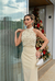 Vestido Frente Única Bordado Na Frente, Linho, Belinda - comprar online