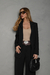 Imagem do Conjunto Calça E Blazer Alongado Forrado Detalhe Bolso Duplo Com Lapela, Luiza
