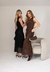 Vestido Longuete Drapeado, Tule Com Elastano, Solange - comprar online