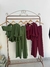 Conjunto Calça & Bata Com Top, Crepe Marrant, Nayra