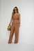 Conjunto Calça E Blusa Peplum, Crepe Marrant, Taissa - comprar online