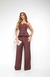 Conjunto Calça E Blusa Peplum, Crepe Marrant, Taissa - loja online