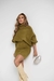 Conjunto Saia e Blusa Detalhe Morcego, Tricot Lã, Tatiane - Sofistique Modas