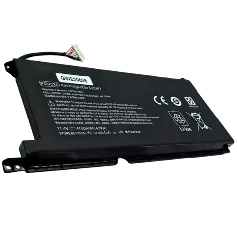 GN-EKHPG03XL Bateria 11.55V 47Wh 4000mAh para HP Spectre X360 15-AP011DX 15-AP000NA 15-AP000NF 15-AP000NX 15-AP001NF 15-AP002NG Series PG03XL