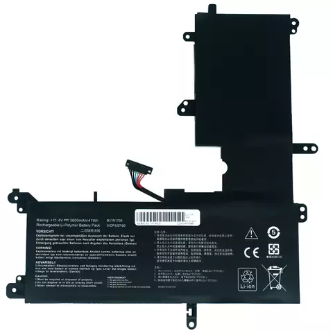 GN-EKUB31N1705 Bateria 14.8V 45wh para ASUS VivoBook Flip 14 TP410 TP410U TP410UA TP410UF TP410UR TP410UAR B31N1705