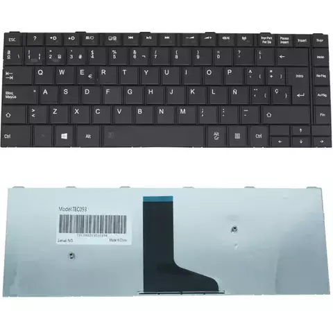 GN-TEC093 Teclado color Negro (SP) para TOSHIBA C40