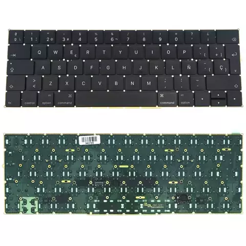 GN-TEC122 Teclado color Negro (SP) para APPLE Macbook Pro 15? (2018) A1989 A1990