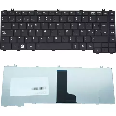 GN-TEC255 Teclado color Negro (SP) para TOSHIBA Satellite C645D, Satellite C645, Satellite C640
