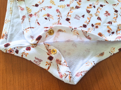 Conjunto Body Manga Longa e Calça Floral Suedine Egipcio na internet