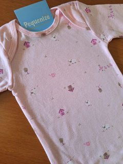 Kit 3 bodys Manga Longa Rosa - loja online