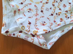 Conjunto Body Manga Longa e Calça Floral Suedine Egipcio - comprar online