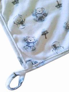 Naninha com prendedor de Chupeta Ursinho Polar - A melhor loja de roupas para seu Bebê | Pequenize