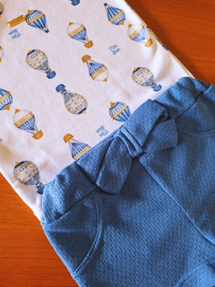 Conjunto Body e Short Balãozinho Algodão Egípcio - comprar online