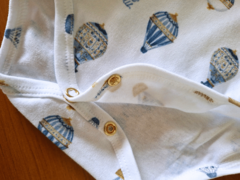Imagem do Vestido com Body e Pom-pom em Algodão Egípcio
