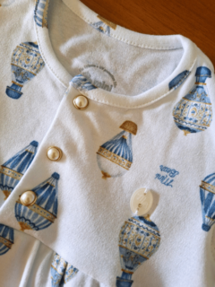 Vestido com Body e Pom-pom em Algodão Egípcio - A melhor loja de roupas para seu Bebê | Pequenize