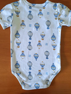 Conjunto Body e Short Balãozinho Algodão Egípcio - comprar online