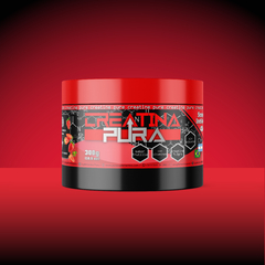 Creatina Monohidratada Micronizada x 300 gramos Sabor Frutilla lo - comprar online