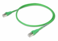 [756-1250/1023-010] ETHERNET cable; RJ45 axial locking; RJ45 axial locking; Cat. 6A; Length: 1 m