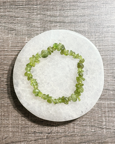 Pulseira de Peridoto - Renovação e Tranquilidade