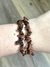 Pulseira de Obsidiana Mogno - Eliminação de Limitações e Merecimento