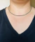 Colar de Pirita Facetado 2mm - Prosperidade