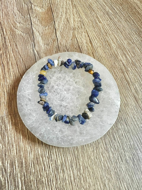 Pulseira em Sodalita - A Pedra de 2024! Direcionamento e Objetividade