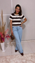 Blusa listrada tricô Daiana - loja online