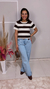 Blusa listrada tricô Daiana - Derrô Brand