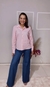 Camisa Manga Longa Elisa - Rosa Bebê - loja online